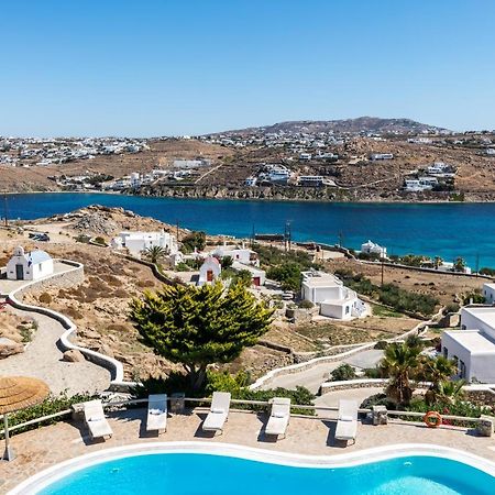 Yalos Mykonos Ornos Pouli Private Apartments W Shared Swimming Pool Mykonos Town Dış mekan fotoğraf