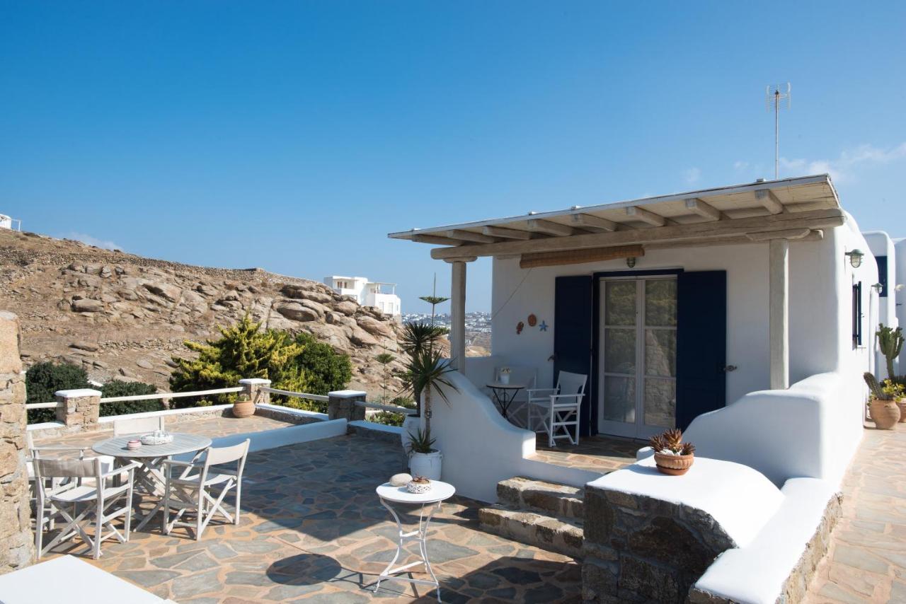 Yalos Mykonos Ornos Pouli Private Apartments W Shared Swimming Pool Mykonos Town Dış mekan fotoğraf