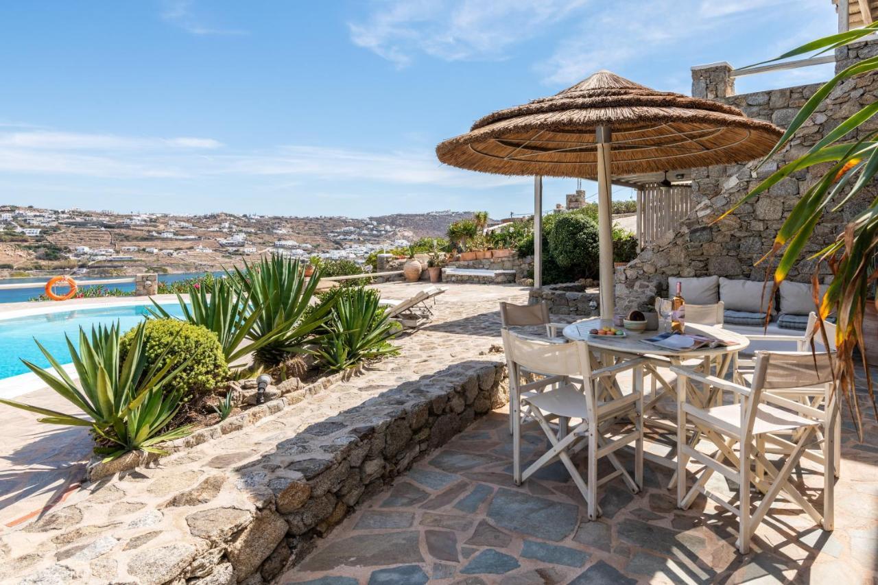 Yalos Mykonos Ornos Pouli Private Apartments W Shared Swimming Pool Mykonos Town Dış mekan fotoğraf