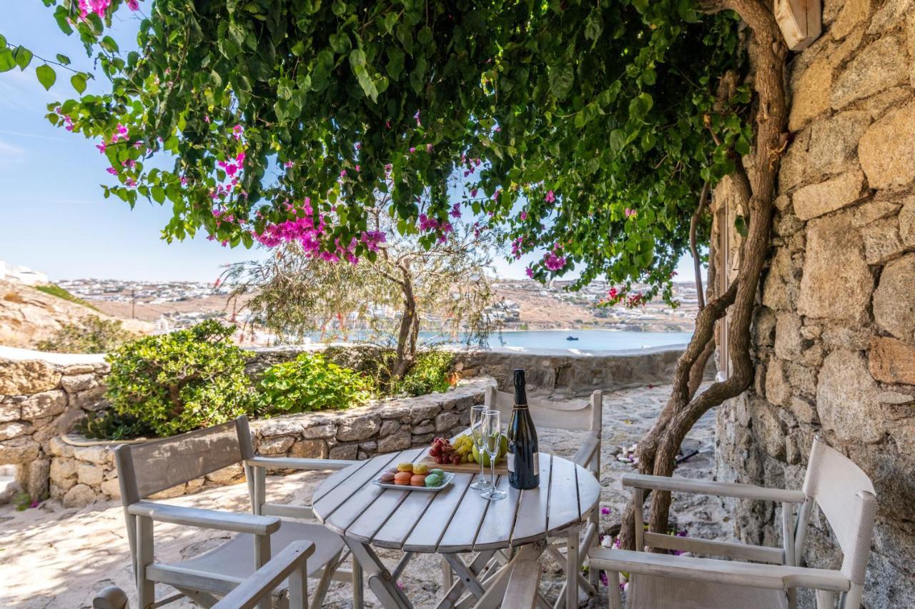 Yalos Mykonos Ornos Pouli Private Apartments W Shared Swimming Pool Mykonos Town Dış mekan fotoğraf